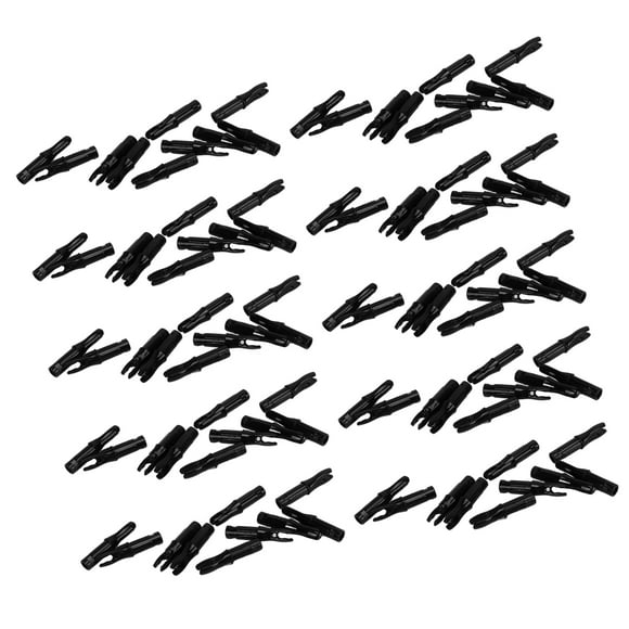 Archery Arrow Nock,100pcs Archery Arrow Nock Archery Insert Nock Plastic Insert Arrow Nocks Performance Driven