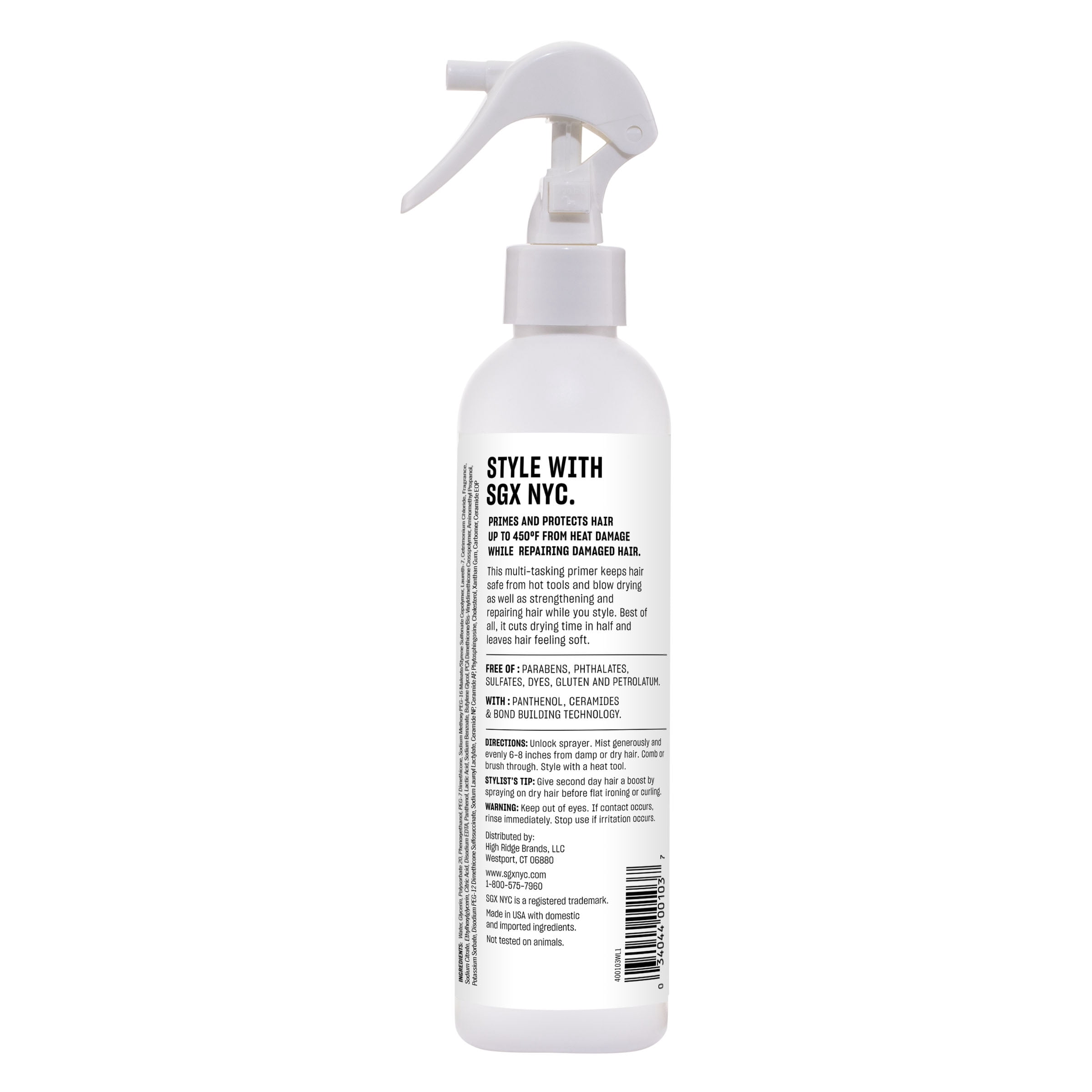 (4 pack) SGX NYC Blaze Heat Protection Primer Spray - 7.2oz *