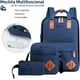 thumbnail image 2 of Mochila Set de 3 Piezas Bluelander, Azul, 2 of 5