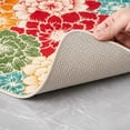 thumbnail image 7 of Miwamany Indoor Outdoor Area Rug, Washable Tropical Floral Non Slip Polyester Carpet with Rubber Backing, Waterproof Patio Mat for Living Room Poolside Backyard Balcony Camping High Traffic Decor, 7 of 7