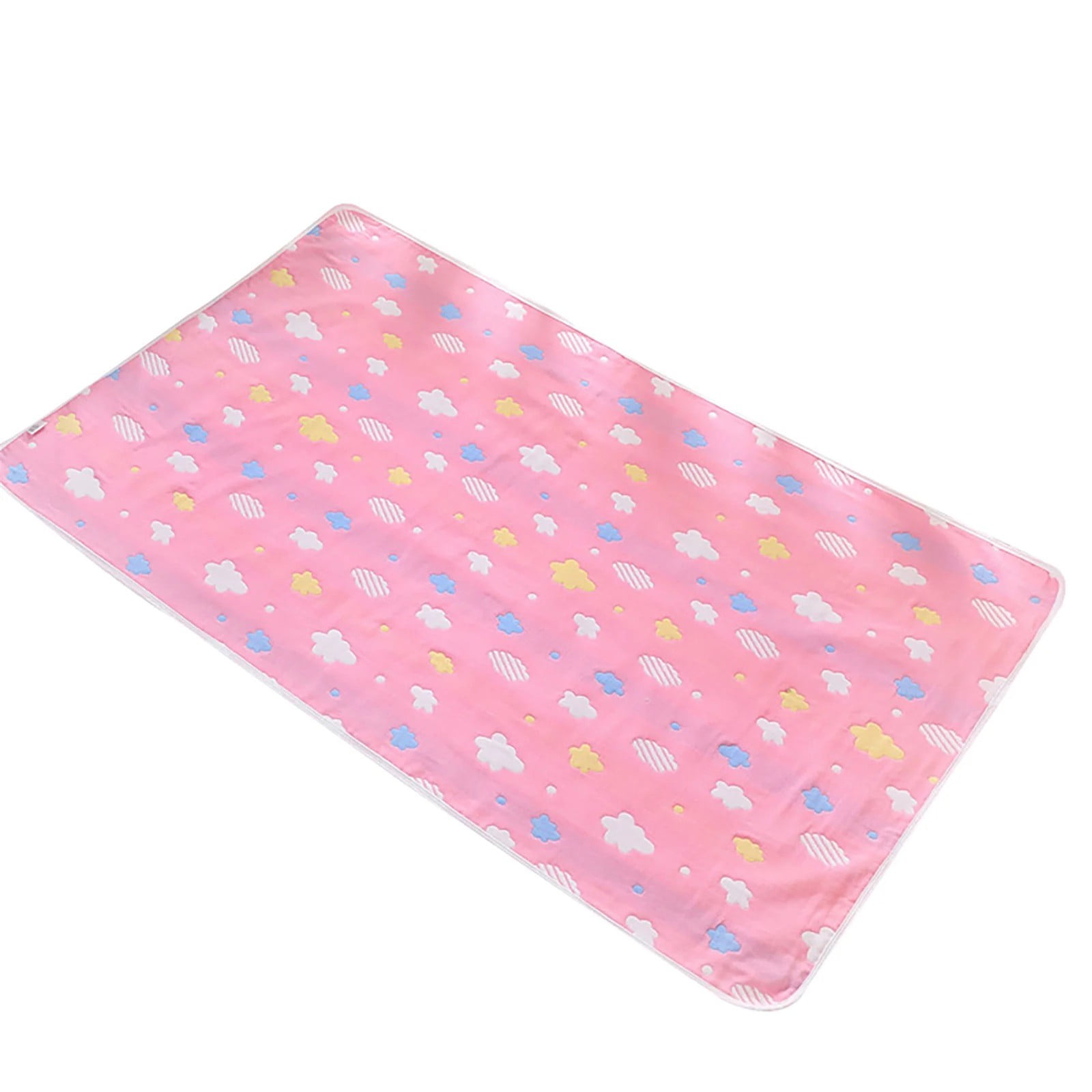 Large Waterproof Changing Mat 28x47 in Cotton Incontinence Pad Seniors Breathable Menstrual Sheet Non Slip Washable Protector Beds Extended Care
