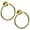 Gold, variant on Bathroom Hardware Set, Matte Black 304 Stainless Steel Bathroom Accessories Set Includes Towel Holder and 2 Pack Towel Hooks, Drill Hole