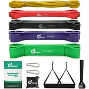 Odoland 9Pack Pull-Ups Resistance Bands Stretching Power Daily Workout