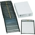 CLine Shop Ticket Holders, Stitched, Both Sides Clear, 25", 5 x 8, 25