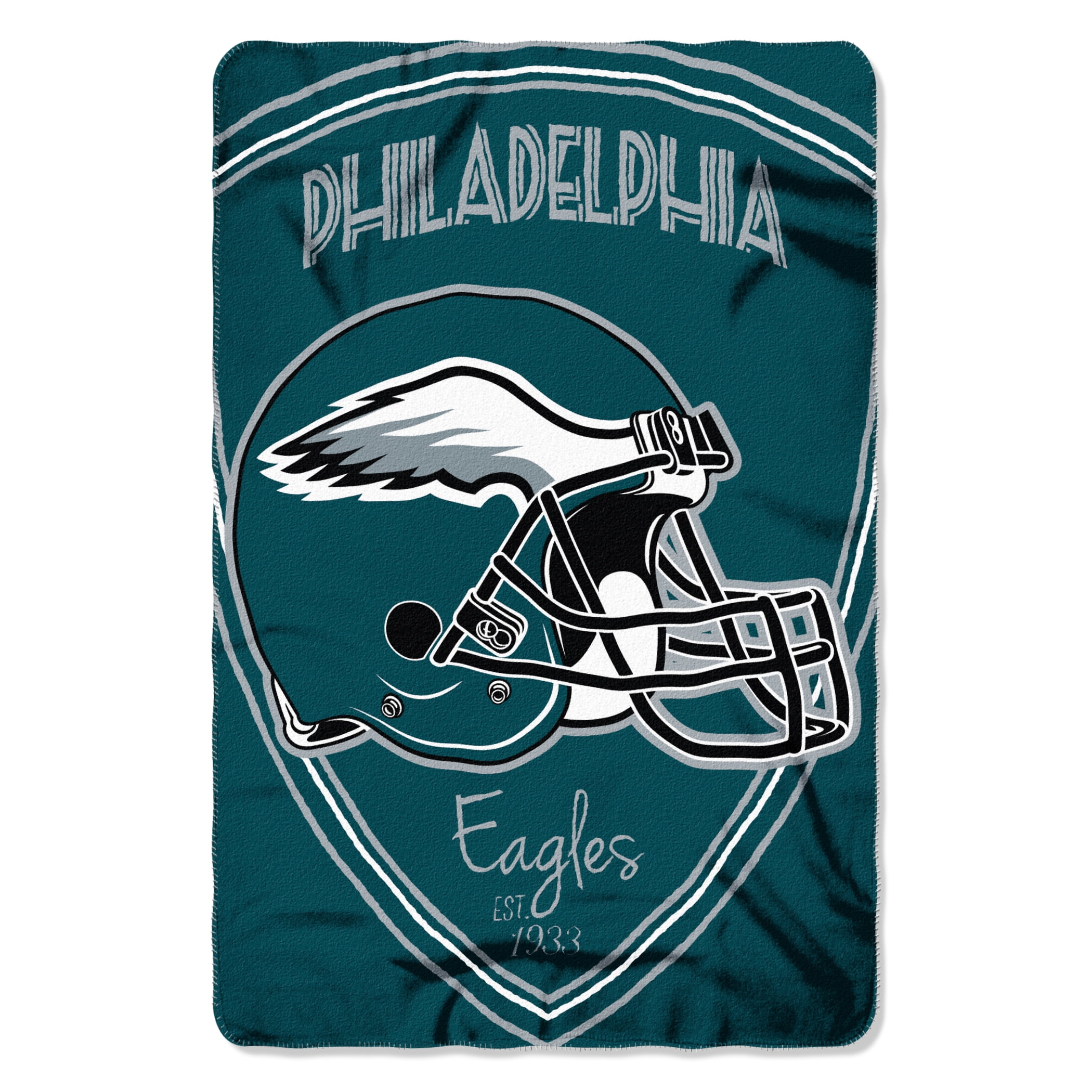 NFL - Philadelphia Eagles , “Shield” 40”x 60” Fleece Throw - Walmart.com