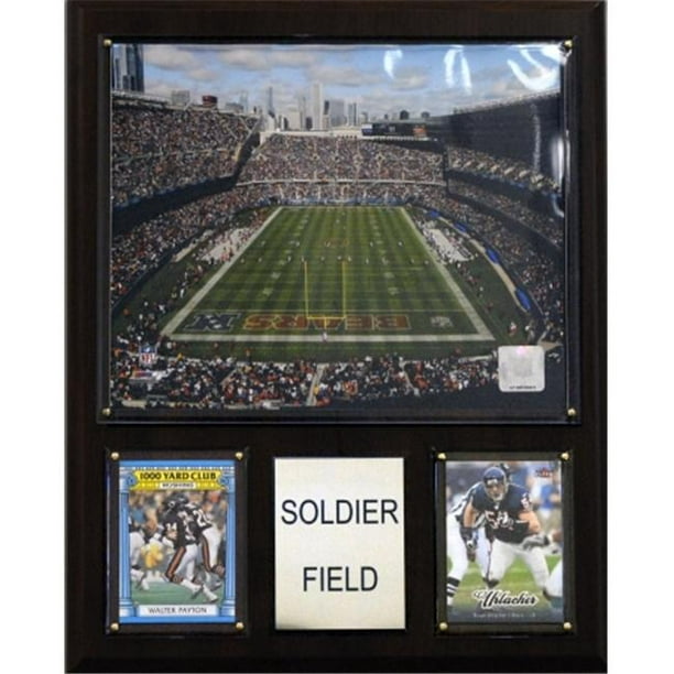 C & I Collectables 1215SOLDF NFL Soldat Terrain Stade Plaque