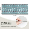 thumbnail image 5 of Light Blue Christmas Snowman Pattern Kitchen Rug Mat,Kitchen Runner Rugs Non Skid Washable,Decorative Kitchen Floor Mats for Kitchen,Sink,Laundry,17"X47", 5 of 5