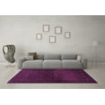 thumbnail image 3 of Ahgly Company Indoor Square Persian Purple Traditional Area Rugs, 8' Square, 3 of 4