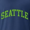 thumbnail image 3 of Wild Bobby Seattle SEA American Football Cities | Classic Varsity College Style Fantasy Fan, Trendy Team Streetwear Sports Mens Long Sleeve Shirt, 3 of 6