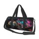 thumbnail image 1 of Fotbe Colorful Plant Turtle A Bolsa Deportiva de Lona Plegable con Estampado, Bolsa de Gimnasio con Bolsillo Seco/Húmedo, Bolsa de Viaje Ultraligera de Gran Capacidad, 1 of 6