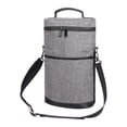 thumbnail image 1 of Bolsa térmica para almuerzo, bolsa térmica aislante, bolsa reutilizable y ligera para el almuerzo. gris, 1 of 9