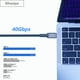 thumbnail image 3 of Cable de alimentación Dhaxipo USB 4 Thunderbolt 4/3 240 W/100 W 0,9 m, 3 of 7