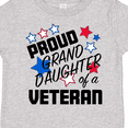 thumbnail image 4 of Inktastic Proud Granddaughter of a Veteran Veterans Day Girls Toddler T-Shirt, 4 of 5