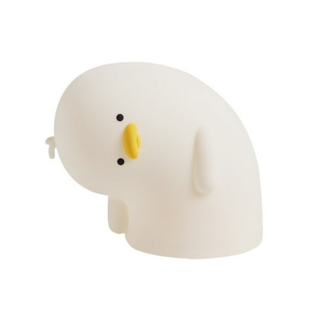 

1*Crooked neck duck night light 1*Charging cable Guard Neck Duck Night Light Creative Decompression Led Pat Lamp Bedside Bedroom Atmosphere with Sleeping Lamp Little Night Light Night Lights