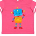 thumbnail image 4 of Inktastic Cute Robot, Colorful Robot, Funny Robot, Robotics Boys or Girls Toddler T-Shirt, 4 of 5