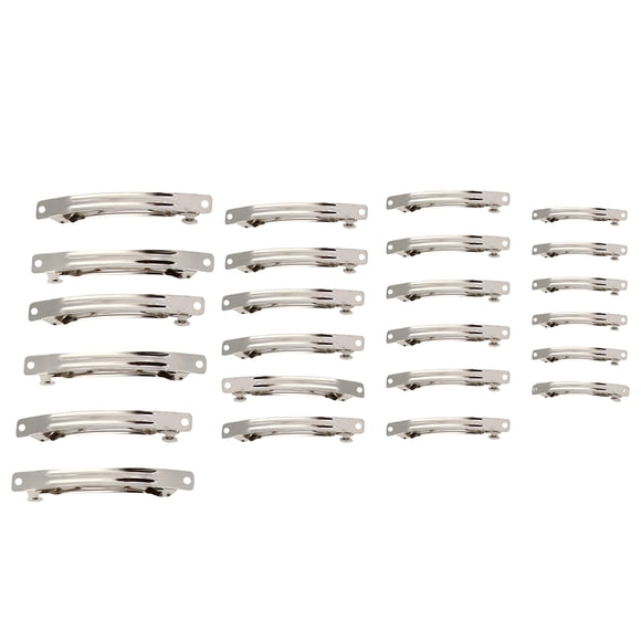 160pcs DIY Handmade Hair Clip Accessories Blank Snap Alligator Hair Clips