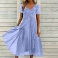 thumbnail image 2 of LNGOOR Robes d'Invitée de Mariage pour Femmes Automne Manches Mi-Longues en Maille Dentelle Robe de Soirée Formelle Ligne A Évasée Cocktail Midi Robes, 2 of 6