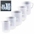 thumbnail image 4 of Measuring Jug Plastic Beaker Transparent Measuring Cup Chemical Resistant, 4 of 5