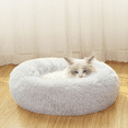 thumbnail image 5 of LECHONG Calming Dog Bed for Small Medium Dog, Grey, 24inch, 5 of 5