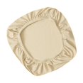 thumbnail image 1 of Elastic Office Chair Seat Covers Stretchable Chair Slipcover 2 piece Beige, 1 of 8