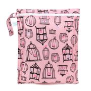 Bumkins Zippered Wet Bag, Tweet