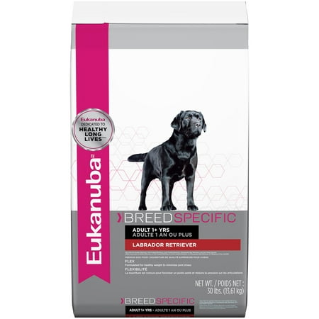 Eukanuba Breed Specific Labrador Retriever Nutrition Dry Dog Food, 30