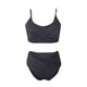 thumbnail image 4 of Traje de baño de dos piezas con tirantes cómodos y sin espalda con bloques de color para mujer OAVQHLG3B Store lin121212, 4 of 4