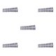 thumbnail image 1 of Vogacara 24 piezas de uñas postizas patrón cuadrado puntas de uñas artificiales rosa púrpura Type2 NO2 Vogacara CBP302063, 1 of 1
