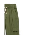 thumbnail image 2 of Wonder Nation Boys Poplin Cargo Pants, Sizes XS-XXL & Husky, 2 of 3