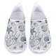 thumbnail image 1 of Zapatos planos informales con estampado de conchas de moluscos para mujer, calzado ligero y cómodo para caminar al aire libre, de malla transpirable, para verano y otoño, 1 of 5
