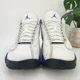 thumbnail image 2 of Ni - ke Ni - ke Men's Air Jordan 13 Retro White Leather Sneakers Size 11.5, 2 of 5