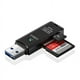 thumbnail image 3 of Lector de tarjetas USB 3.0 de alta velocidad, multifunción, todo en uno, convertidor de tarjetas de memoria SD y TF, lector de tarjetas para cámara montado en vehículo, 3 of 5