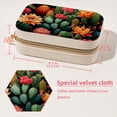 thumbnail image 5 of Cactus Velvet Portable Storage Box with Removable Compartment: Display Case, Jewelry Box, and Jewelry Stand - Gift, 5 of 7