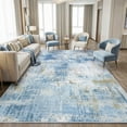 thumbnail image 3 of CHITOOMA 8'x10' Area Rugs for Living Room, Machine Washable Abstract Distressed Rugs Indoor Neutral Carpet Rugs for Bedroom Dining Room Office with Non-Slip Backing, Stain Resistant Non-Shed, 3 of 9