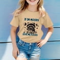 thumbnail image 2 of T-shirts pour Filles Imprimé Manches Courtes Col Rond Tenue d'Été pour Filles 8-9 Ans Mode Filles, 2 of 4