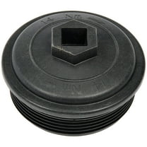 Dorman 904-209 Fuel Filter Cap for Specific Ford / International Models, Black Fits select: 2003-2007 FORD F250, 2003-2007 FORD F350