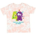 thumbnail image 3 of Inktastic Monster 4th Birthday Boys or Girls Toddler T-Shirt, 3 of 5
