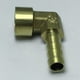 thumbnail image 4 of Adaptador de conector neumático de 90 grados de 1/4" con rosca hembra de latón DN8x8mm, 4 of 9