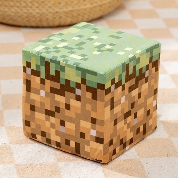 MineCraftion TNT figura de peluche muñeca modelo juguetes MineCraftion dibujos animados almohada cuadrada muñeca Steve Alex TNT modelo para regalos