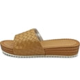 thumbnail image 2 of LAVRA Women's Woven Platform Slip On Slide Sandals, 2 of 4