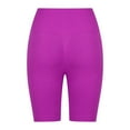 thumbnail image 6 of Ozmmyan Women's Workout Shorts's Solid Color Leggings Sports Tight Stretchy Comfortable Yoga Shorts Yoga Pants, 6 of 9
