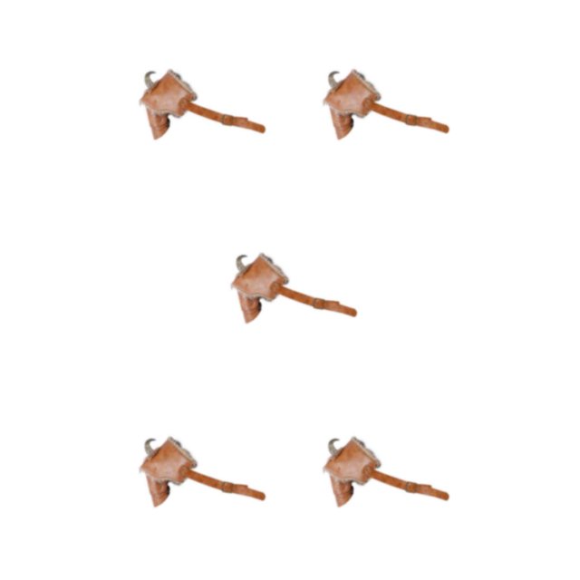Hombro medieval Pauldron Jumpingount Hebillas ajustables para fiesta Juego de rol Type2 NO2