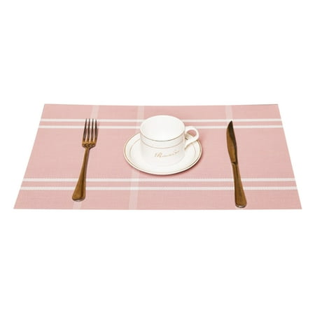 

Wanwan 45x30cm PVC Waterproof Non-slip Mat Dining Table Bowl Dish Cup Pad Placemat
