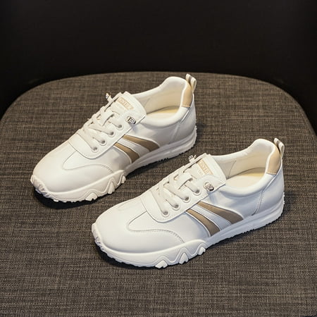 

Genuine Casual All-match Forrest Gump Shoes 2024 Spring and Autumn New Slip-on Shoes Breathable Thick-soled White Shoes for Women