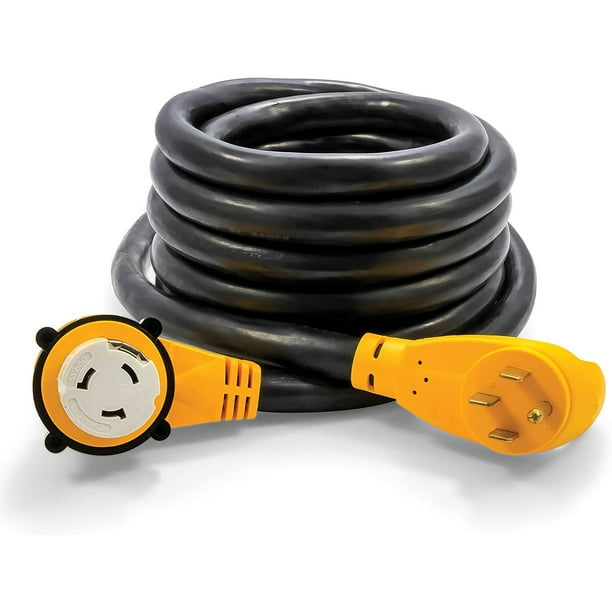 Camco Power Grip Heavy-duty Extension Cord, 30 ft. 50 Amp