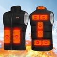 thumbnail image 1 of Chaleco calefactor eléctrico unisex Chaleco calefactable inteligente plegable para senderismo Esquí Ciclismo, 1 of 9