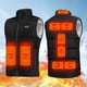 thumbnail image 1 of Chaleco Calefactor Eléctrico Chaqueta calefactora eléctrica unisex 9 áreas 3 niveles de calefacción para caza deportiva senderismo, 1 of 9