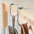 thumbnail image 2 of Handbag Hook - Foldable Metal Bag Hanger - Bag Holder for Table, 2 of 4