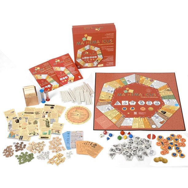 Juego de mesa Mathematicus Edición en inglés 2-5 jugadores 525 piezas