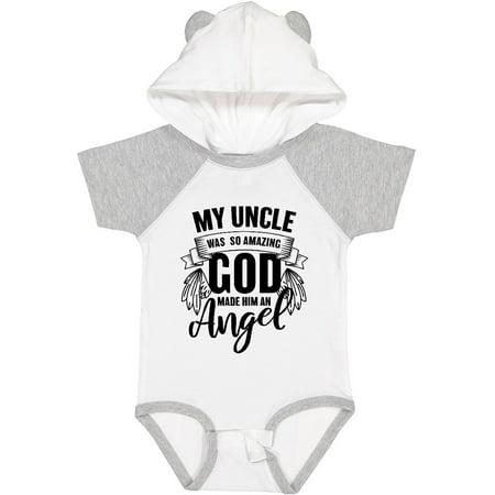 

Inktastic My Uncle Was So Amazing God Made Him an Angel Gift Baby Boy or Baby Girl Bodysuit